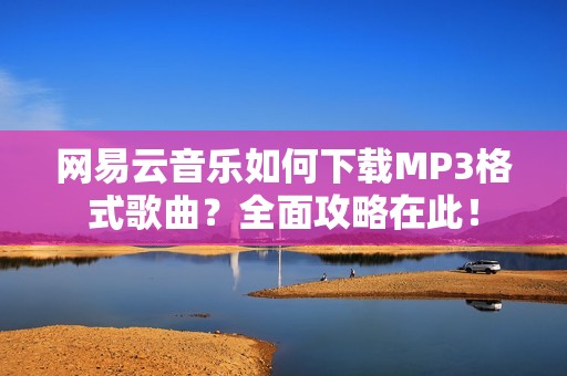 网易云音乐如何下载MP3格式歌曲？全面攻略在此！